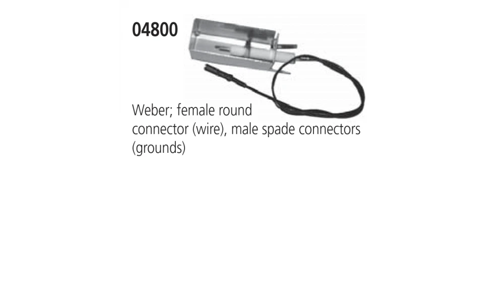 04800 BBQ Electrode - Ducane/Weber 1 04800 BBQ Electrode - Ducane/Weber