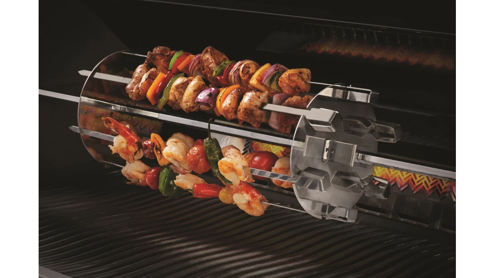 Napoleon Rotisserie Stainless Steel Shish Kebab Set - 64008 2 Napoleon Rotisserie Stainless Steel Shish Kebab Set - 64008 - Image 2