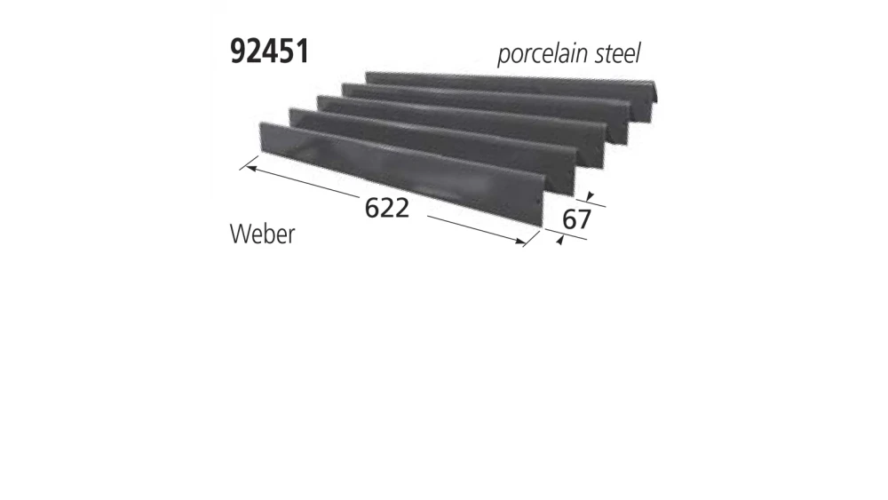 92451 BBQ Heat Plates - Weber 1 92451 BBQ Heat Plates - Weber
