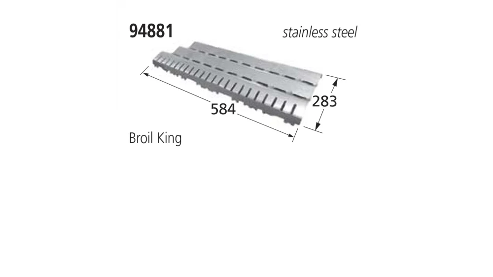 94881 BBQ Heat Plate - Sterling/Broil King 1 94881 BBQ Heat Plate - Sterling/Broil King