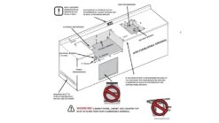 Napoleon Prestige BIPRO665RBNSS-3-GB Natural Gas Built In BBQ - Free Rotisserie And Cover -BBQs Grill Shop BIPRO 665 3 Build in diagram 1000x563 1