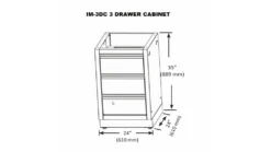Napoleon Oasis 400 - PRO825 - Island Gas BBQ - Free Rotisserie -BBQs Grill Shop IM 3DC20320DRAWER20CABINET 1000x563 1