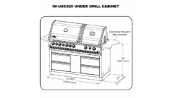 Napoleon Oasis 400 - PRO825 - Island Gas BBQ - Free Rotisserie -BBQs Grill Shop IM UGC8252082520UNDER20GRILL20CABINET 1000x563 1