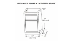 Napoleon Oasis 200 - LEX605 - Island Gas BBQ -BBQs Grill Shop IM WDC20WASTE20DRAWER20W20PAPER20TOWEL20HOLDER 1000x563 1