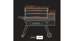 Traeger - Timberline D2 1300 Pellet BBQ - Free Cover 21 Traeger - Timberline D2 1300 Pellet BBQ - Free Cover -BBQs Grill Shop Interior20Dimensions 1000x563 1