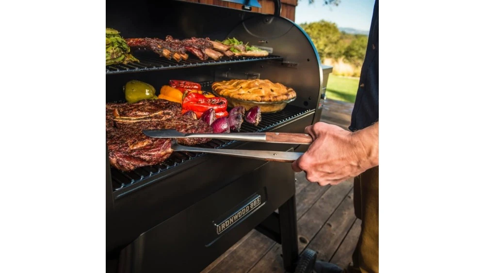 Traeger - Ironwood D2 885 Pellet BBQ - Free Cover And Front Folding Shelf 7 Traeger - Ironwood D2 885 Pellet BBQ - Free Cover And Front Folding Shelf - Image 7