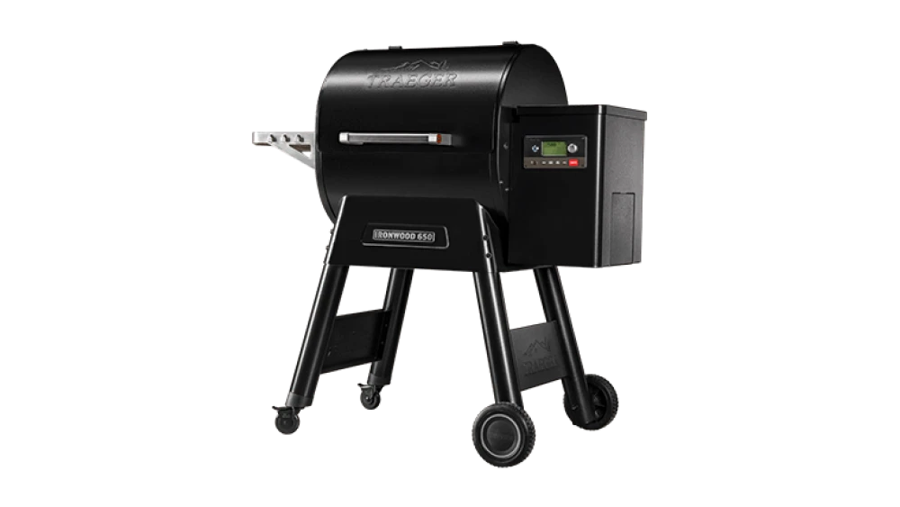 Traeger - Ironwood D2 650 Pellet BBQ - Free Cover And Front Folding Shelf 4 Traeger - Ironwood D2 650 Pellet BBQ - Free Cover And Front Folding Shelf - Image 4