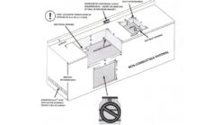 Napoleon BILEX605RBIPSS-CE Built In Gas BBQ -BBQs Grill Shop LEX48520Built20in20install20dimensions 1000x563 2