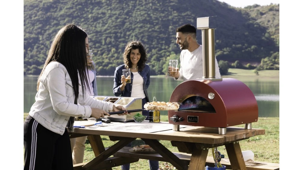 Alfa Forni Moderno Portable Pizza Oven - Antique Red 7 Alfa Forni Moderno Portable Pizza Oven - Antique Red - Image 7