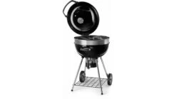 Napoleon PRO22K 57cm Charcoal Kettle BBQ -BBQs Grill Shop PRO22 LEG 2 Open 1000x563 1