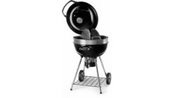 Napoleon PRO22K 57cm Charcoal Kettle BBQ -BBQs Grill Shop PRO22 LEG 2 Open Folded Grates 1000x563 1