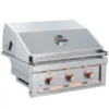 Sunstone Ruby Series 3 Burner Built In Gas BBQ