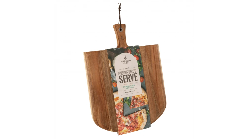 Alfresco Chef - Acacia Wood Pizza Peel 1 Alfresco Chef - Acacia Wood Pizza Peel