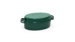 Big Green Egg Enamelled Cast Iron Dutch Oven 5.2L -BBQs Grill Shop enameled dutch oven oval closed 1000x563 1