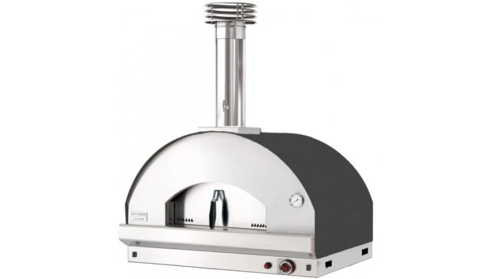 Fontana - Mangiafuoco Built In Gas Pizza Oven - Anthracite 1 Fontana - Mangiafuoco Built In Gas Pizza Oven - Anthracite