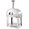 Fontana - Mangiafuoco Gas Pizza Oven With Trolley - Stainless Steel