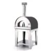 Fontana - Margherita Wood Pizza Oven With Trolley - Anthracite
