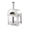Fontana - Marinara Wood Pizza Oven With Trolley - Stainless Steel
