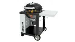 Napoleon PRO22 57cm Charcoal Cart Barbecue -BBQs Grill Shop nk22ck c20charcoal20cutaway napoleon grills 1000x563 1