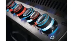 Napoleon Prestige P500RSIBNSS-3-CE Natural Gas BBQ - Free Rotisserie And Cover -BBQs Grill Shop prestige lights blue red 1000x563 2