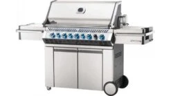 Napoleon Prestige PRO665RSIBPSS-3-GB Gas BBQ - Free Rotisserie And Cover -BBQs Grill Shop pro 665 angled lights on 1000x563 1